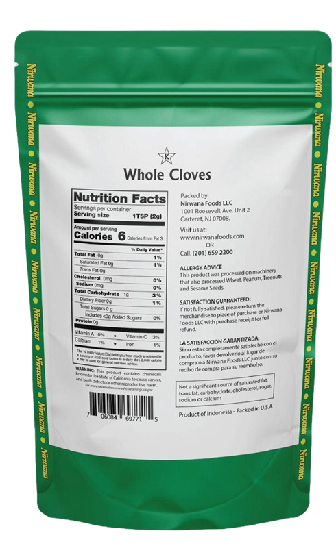 Whole Cloves 14oz